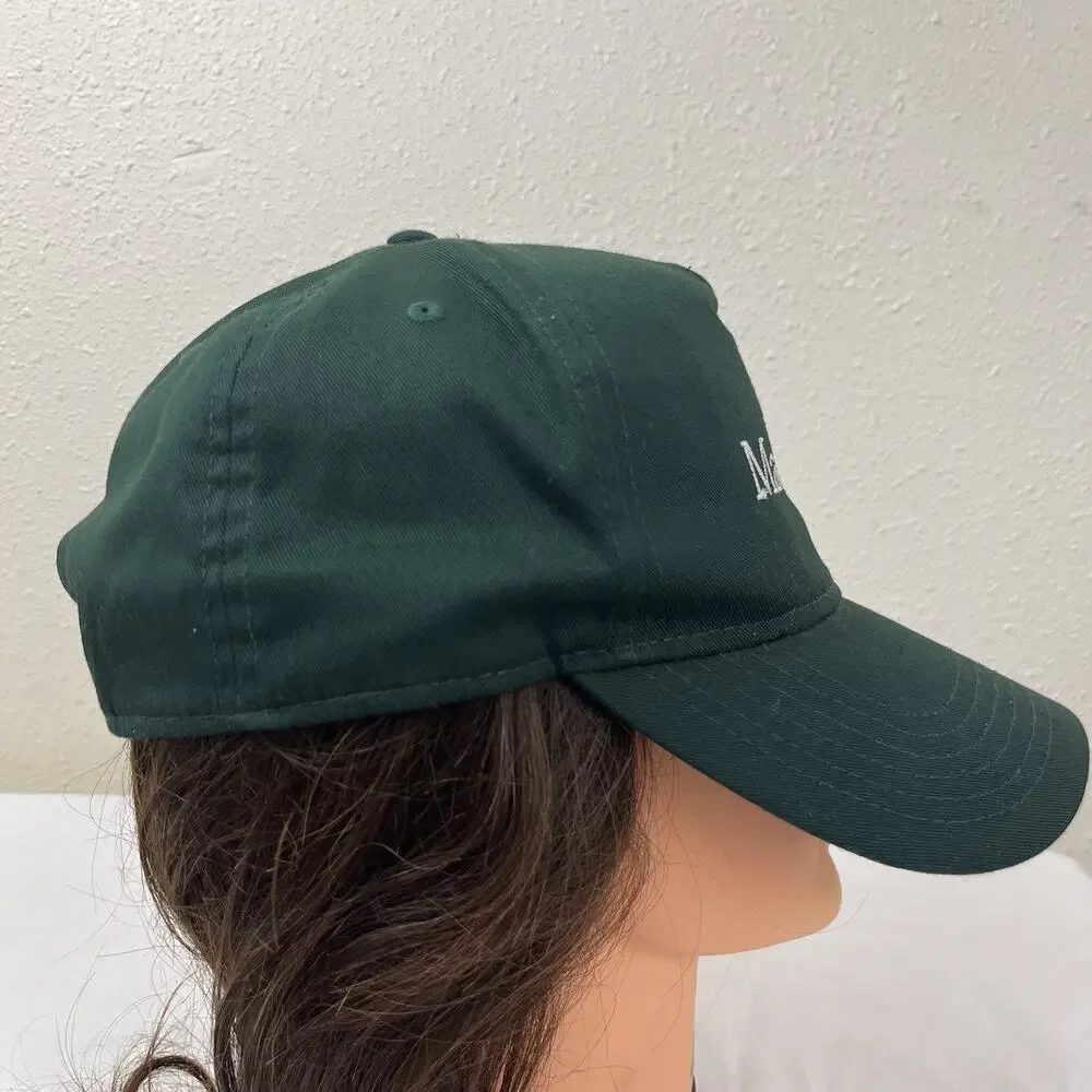 Madhappy Embroidered Logo Snapback Hat Unisex Adjustable Baseball Cap Green
